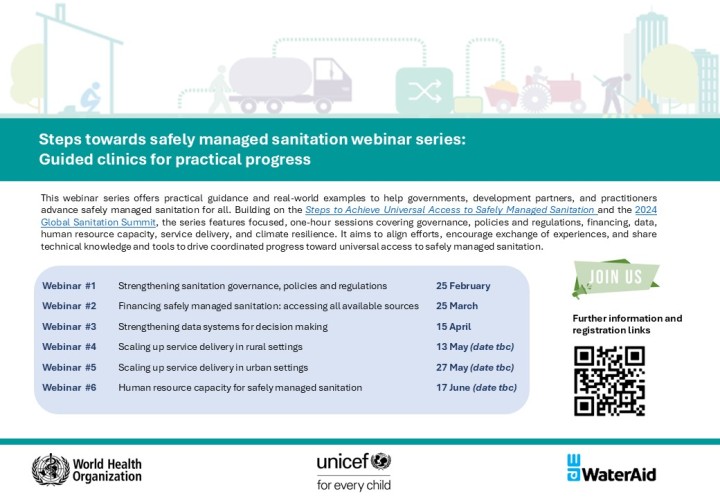 Webinar #6. Human resource capacity for safely managed sanitation